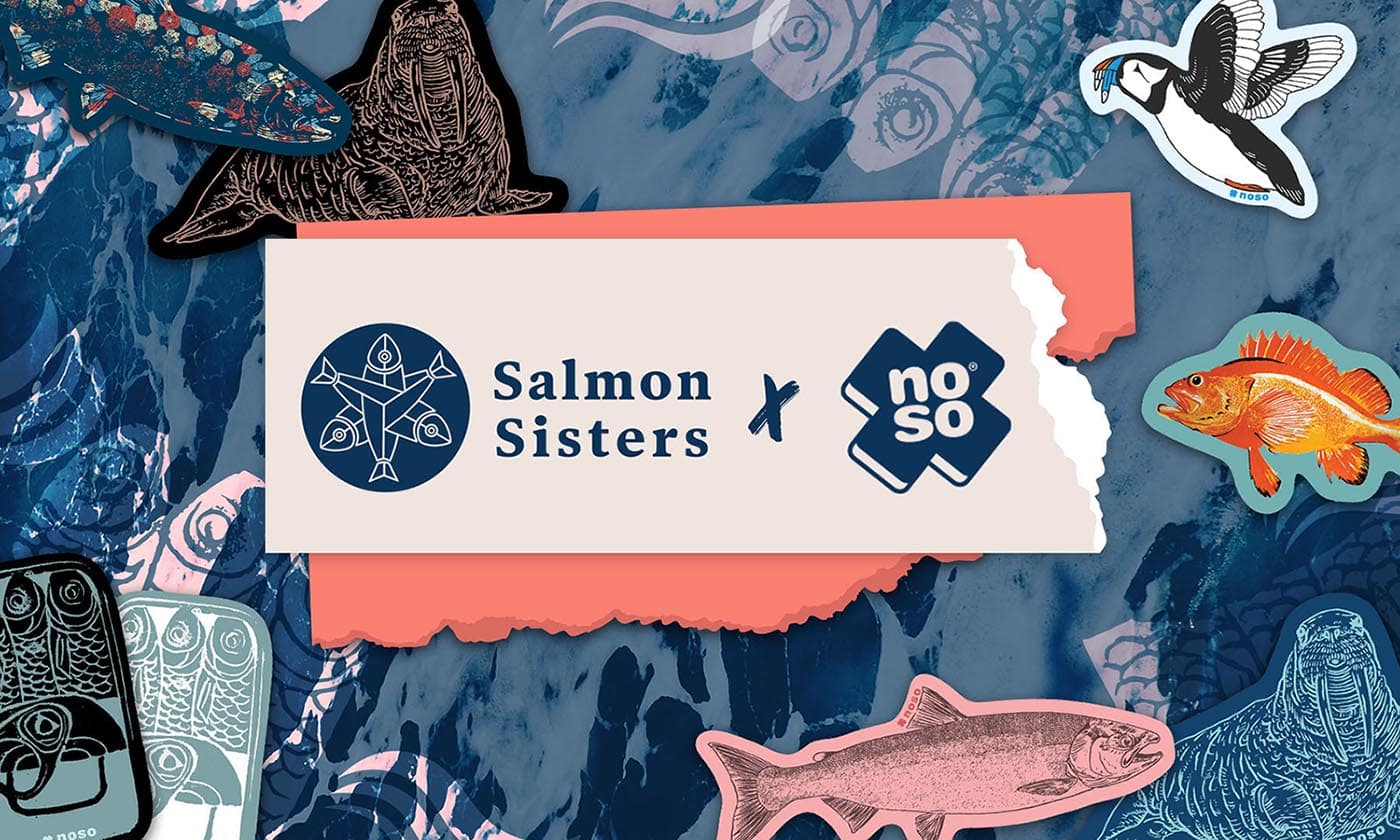 Salmon Sisters Makes a Splash with Custom NoSo Patches