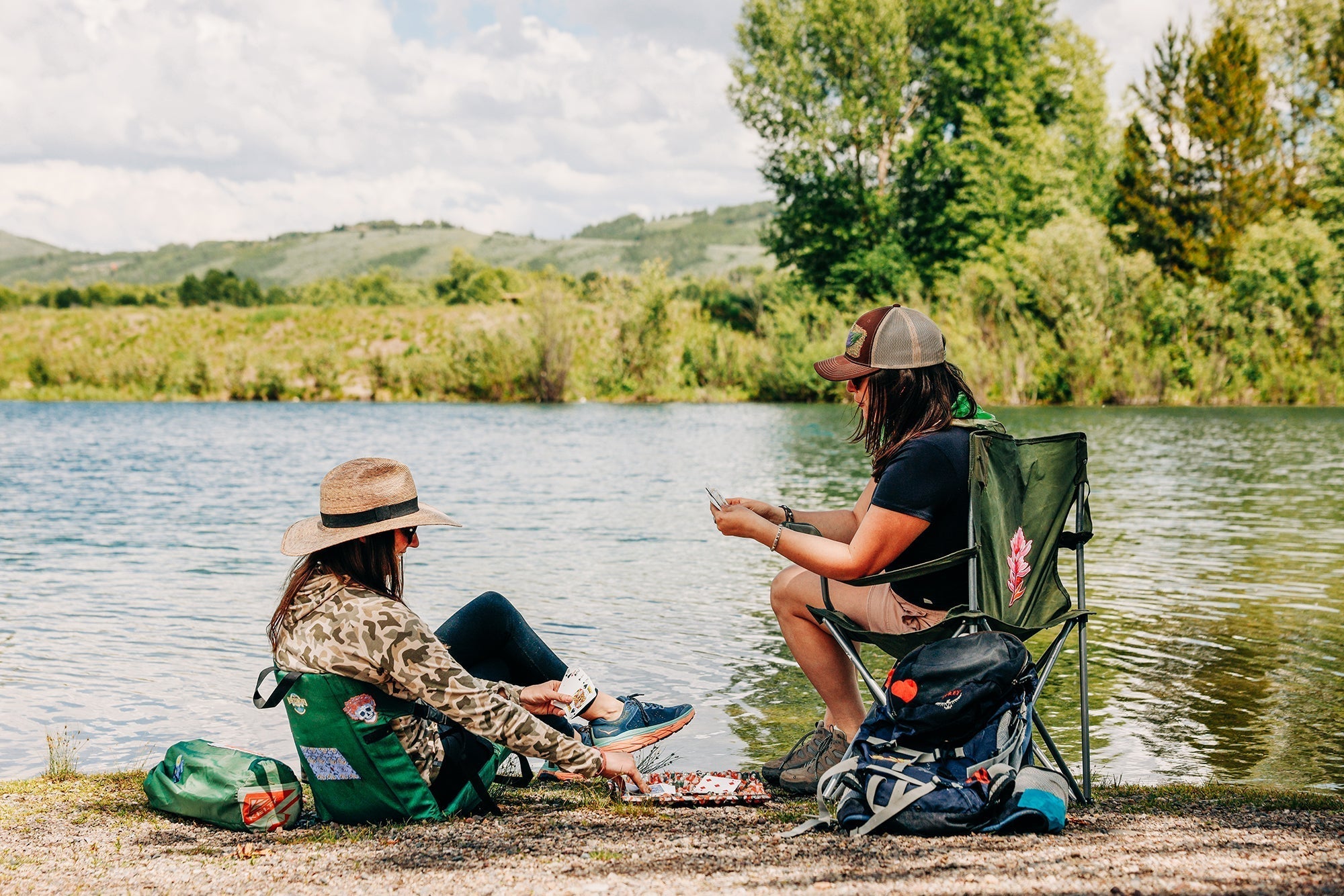 An excessively detailed water-camping equipment checklist
