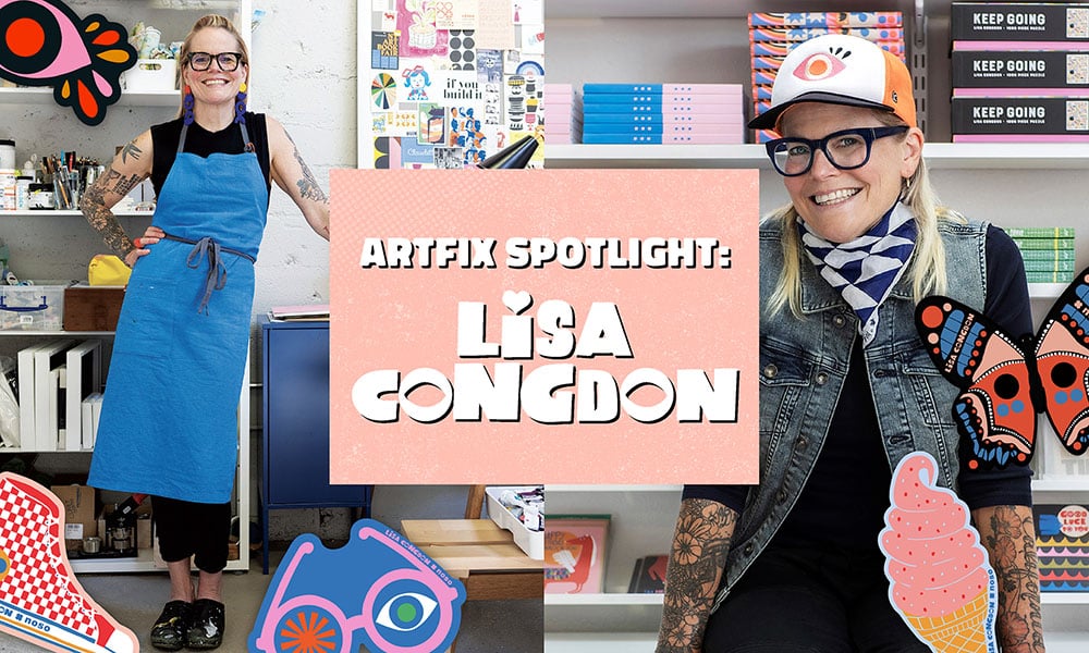 Artist Spotlight: Lisa Congdon Collabs with NoSo to Patch the Planet