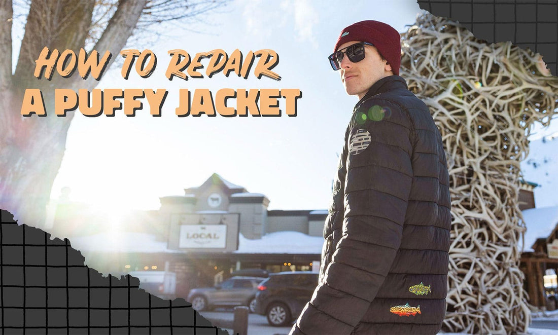 How to Repair a Puffy Jacket Tear