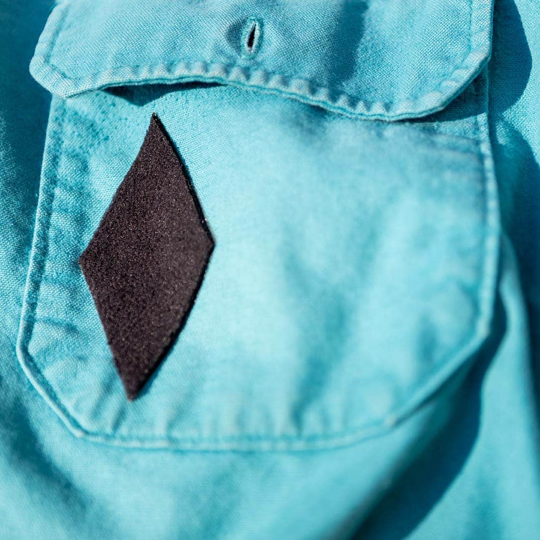 BLACK POLY FLEECE DIAMOND