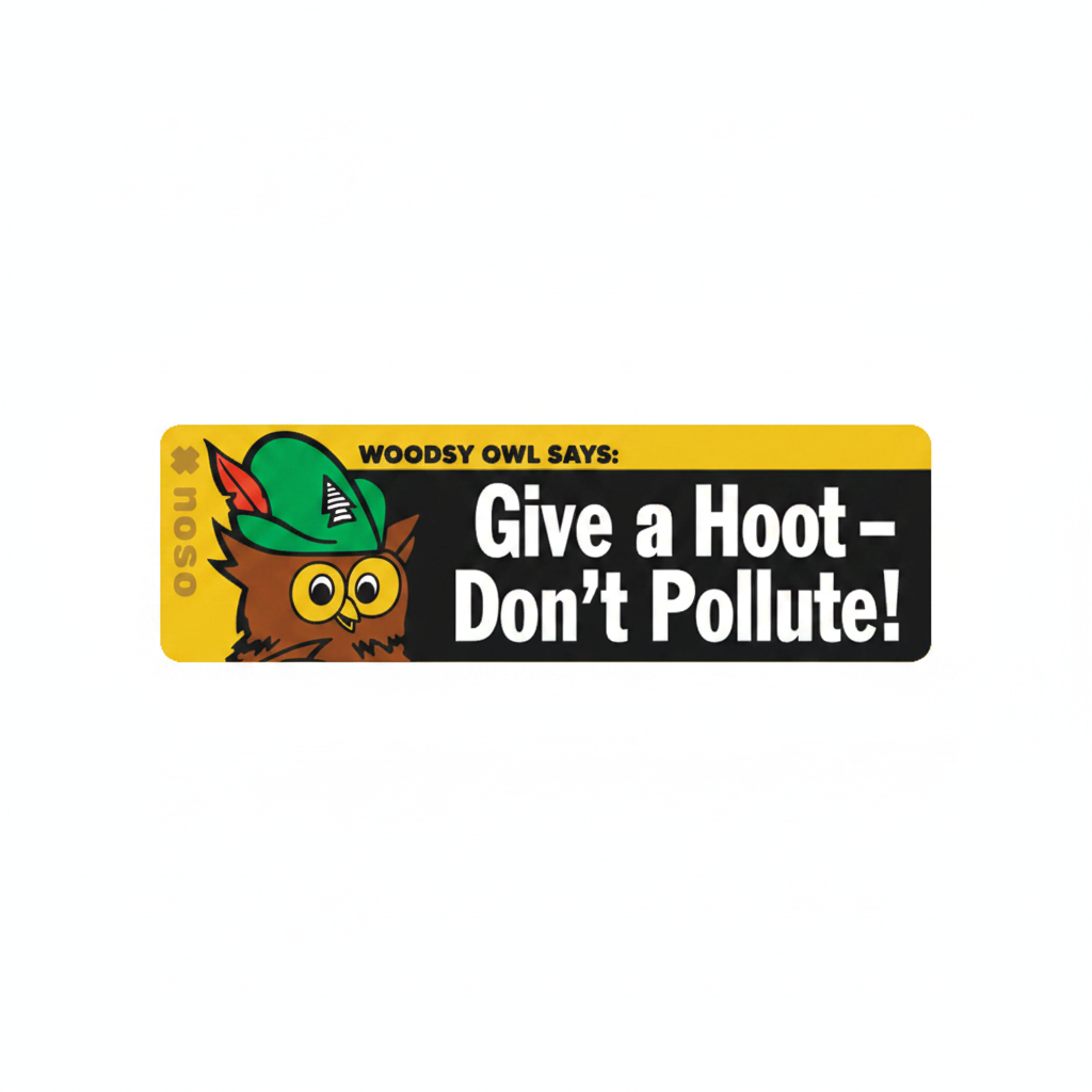 GIVE A HOOT Woodsy Owl x NoSo