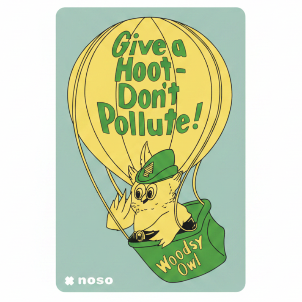 BALLOON Woodsy Owl x NoSo