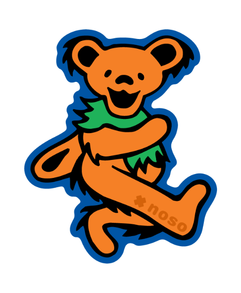 DANCING BEARS 5-PACK Grateful Dead x NoSo