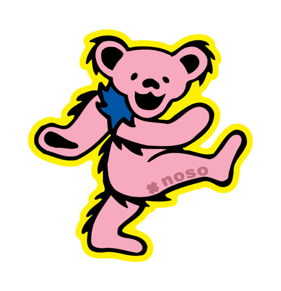 DANCING BEARS 5-PACK Grateful Dead x NoSo