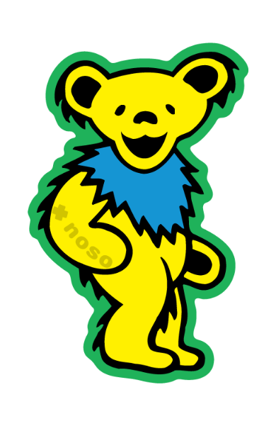 DANCING BEARS 5-PACK Grateful Dead x NoSo