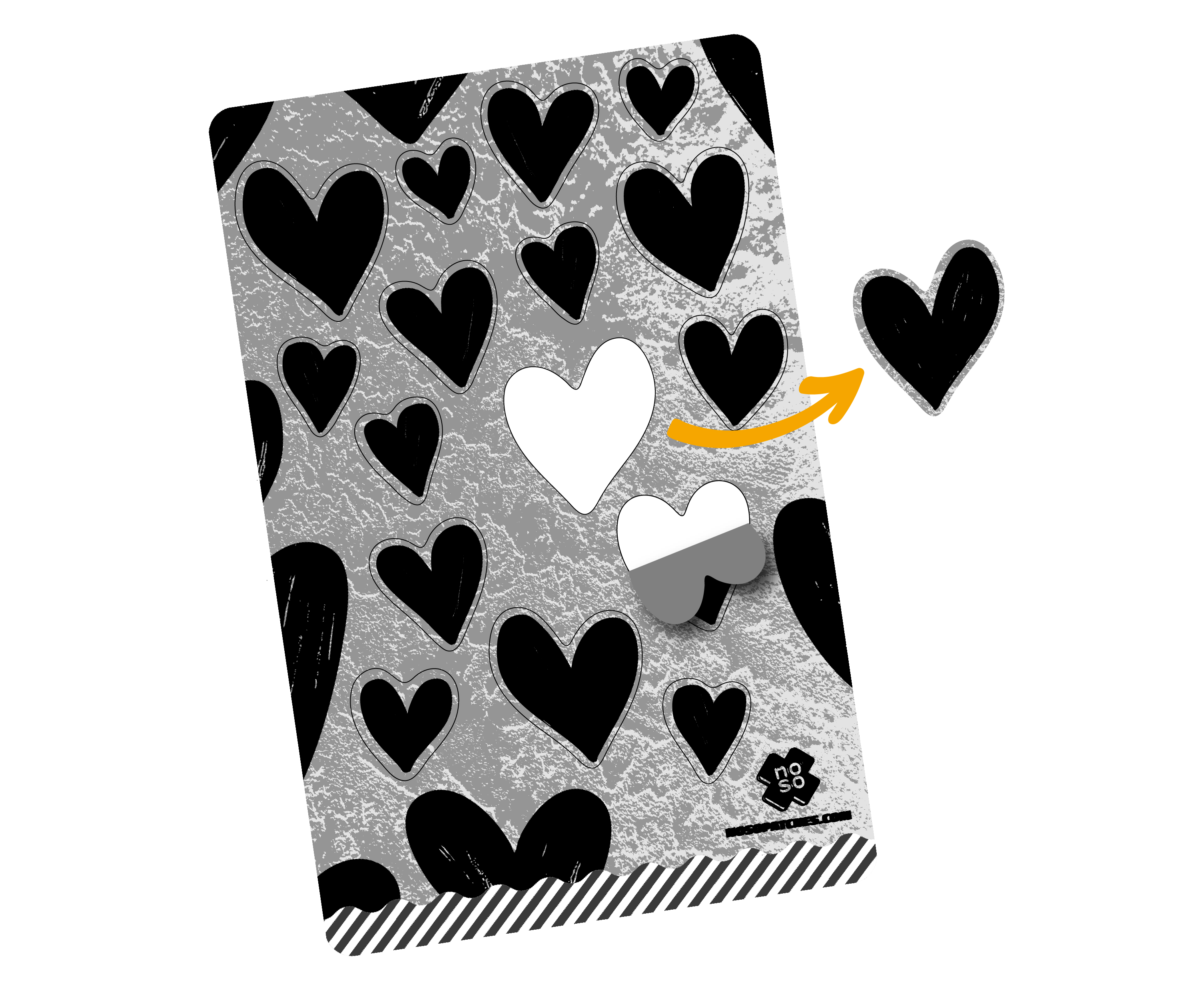 BLACK HEARTS DAZZITS™