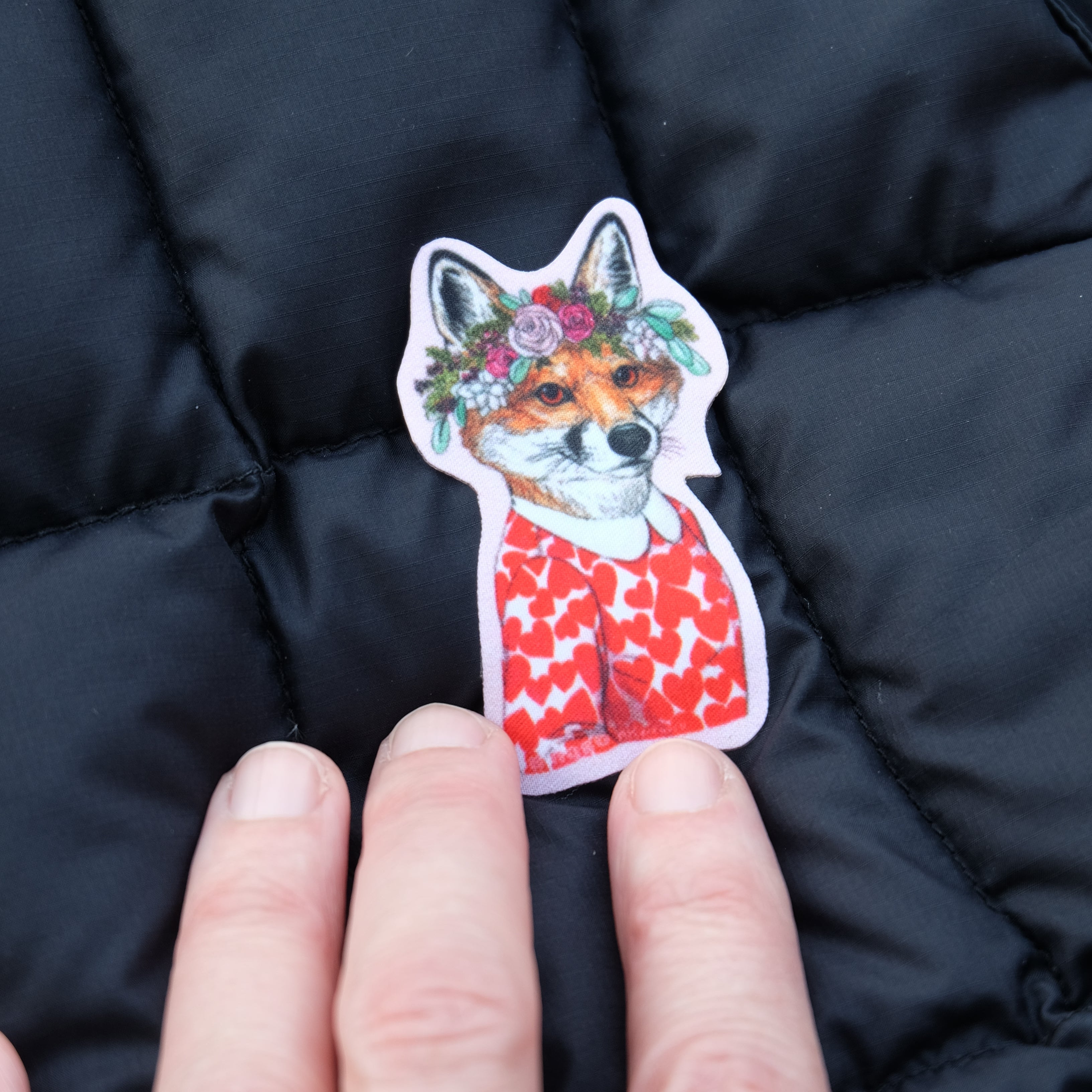FOX & FLORALS by Rachel Kozlowski – NoSo Patches