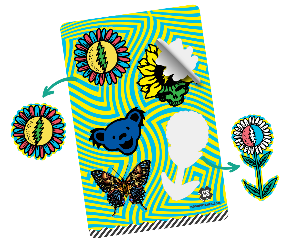 GRATEFUL DEAD DAZZITS™ Grateful Dead x NoSo