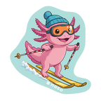 SKIING AXOLOTL