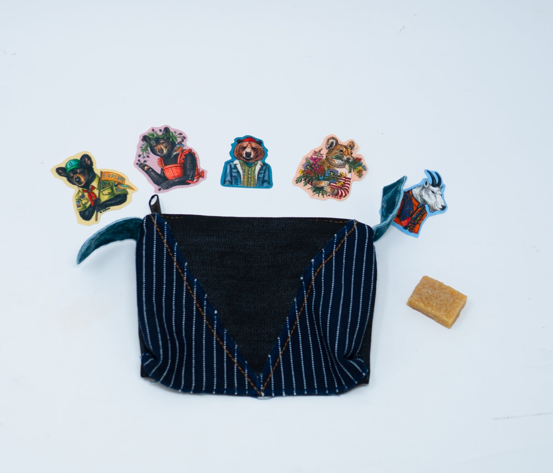DENIM ZIPPERED PATCH KIT