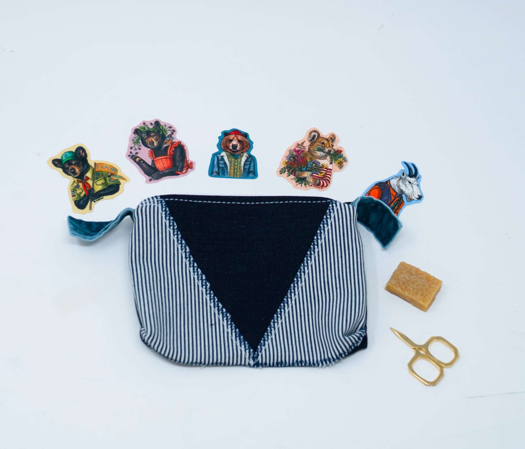 DENIM ZIPPERED PATCH KIT
