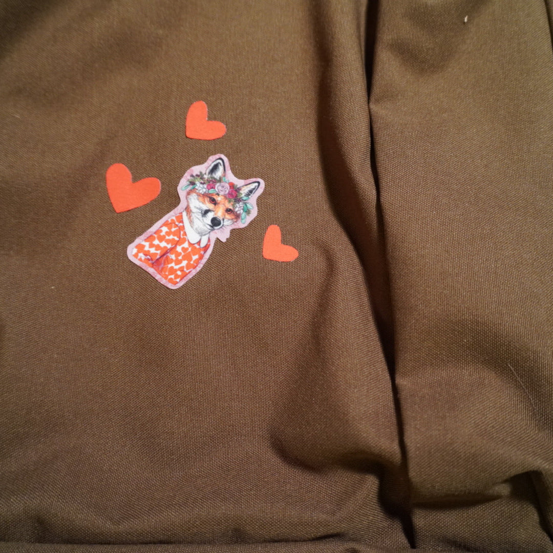FOX OF HEARTS DAZZITS™ by Rachel Kozlowski