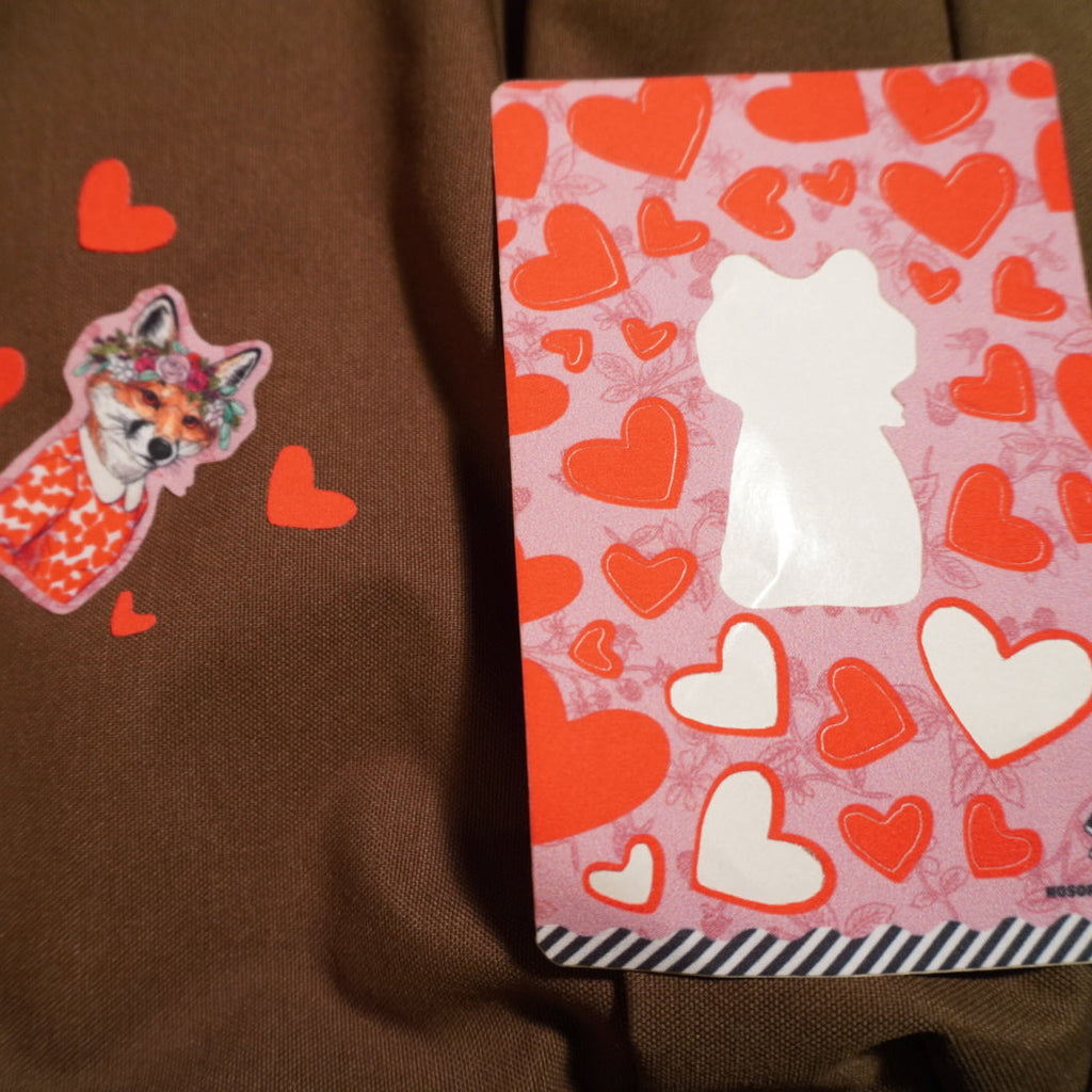 FOX OF HEARTS DAZZITS™ by Rachel Kozlowski