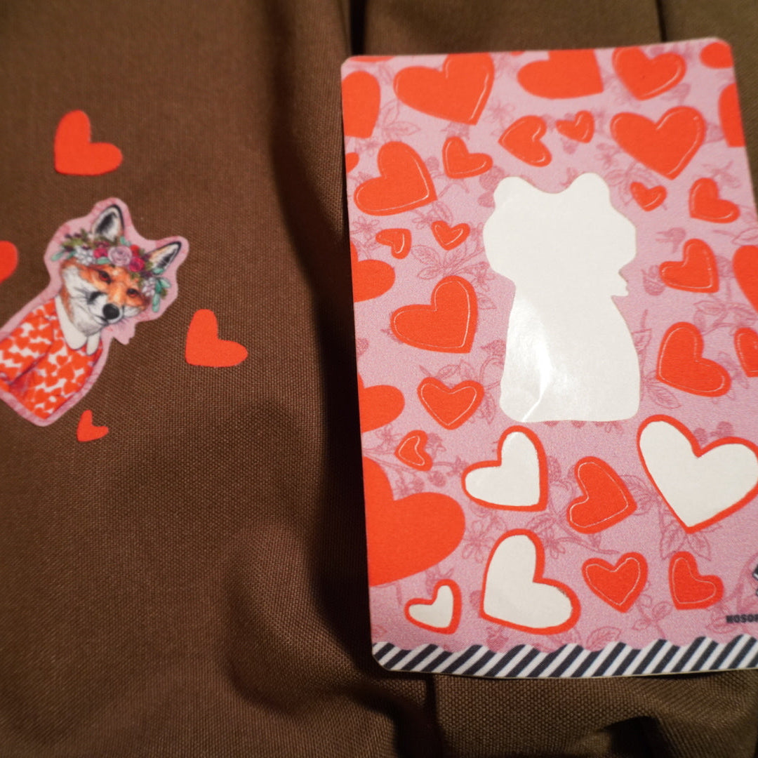 FOX OF HEARTS DAZZITS™ by Rachel Kozlowski