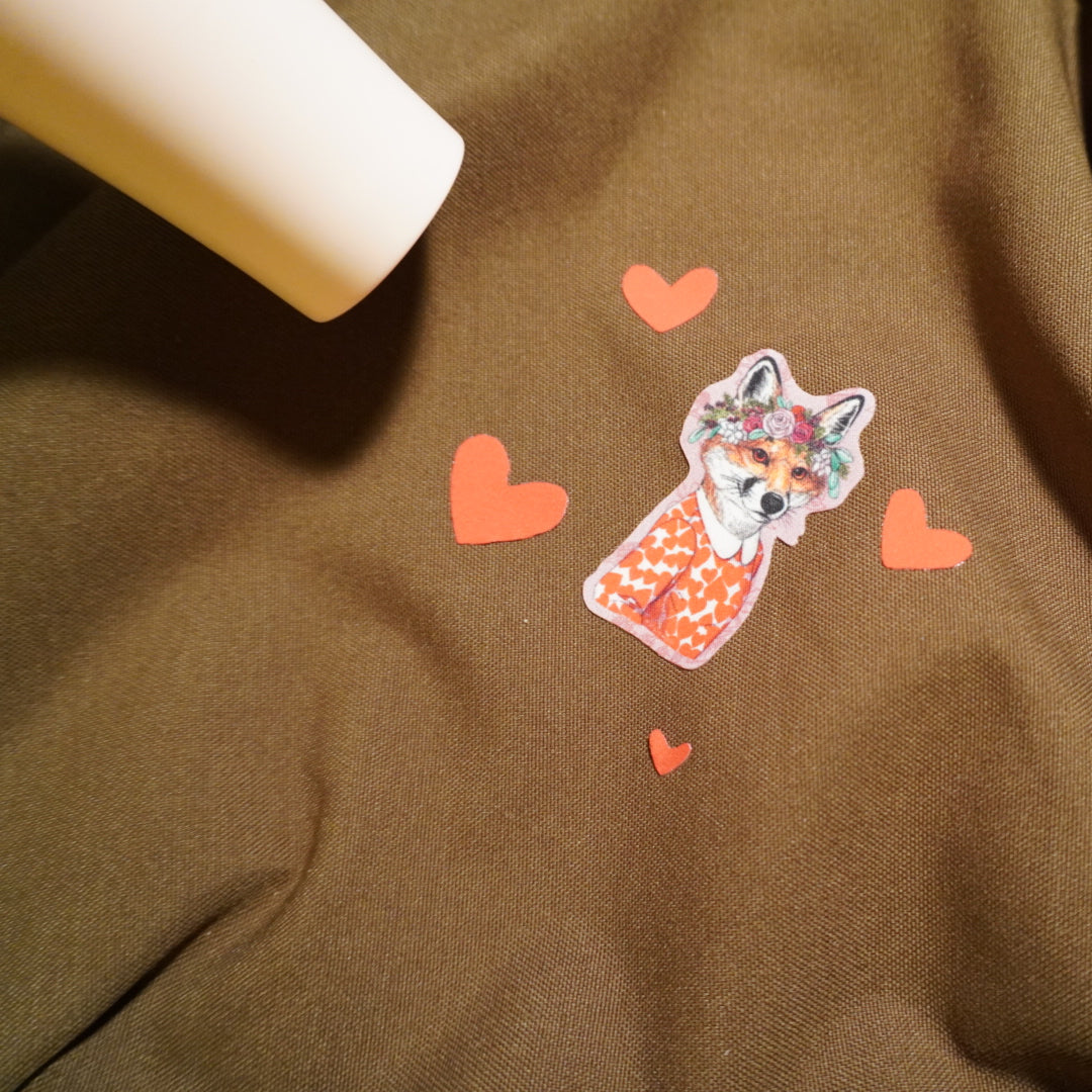 FOX OF HEARTS DAZZITS™ by Rachel Kozlowski