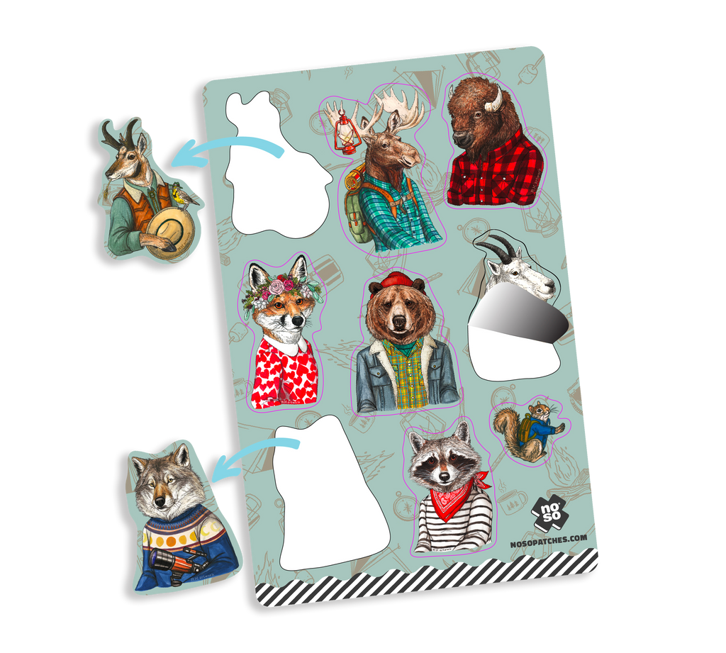 FOREST FRIENDS DAZZITS™ by Rachel Kozlowski