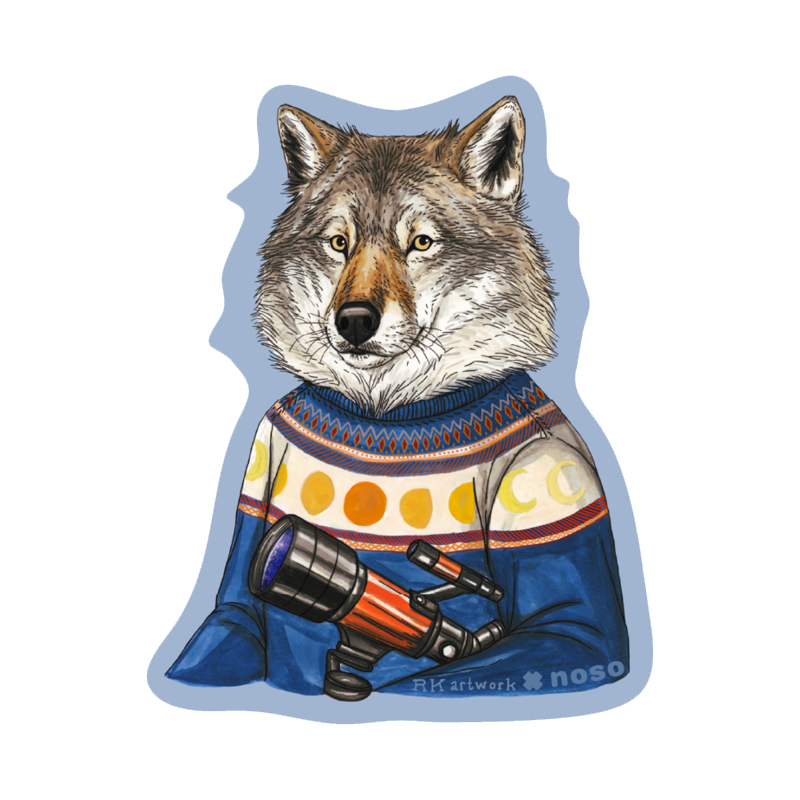 WOLF STARGAZER by Rachel Kozlowski