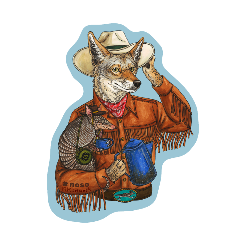 COYOTE COWBOY COFFEE by Rachel Kozlowski
