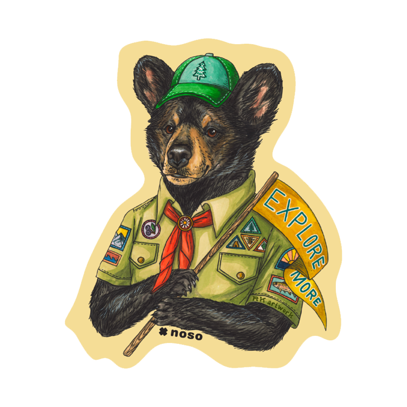 BLACK BEAR EXPLORER by Rachel Kozlowski