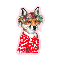 FOX & FLORALS by Rachel Kozlowski