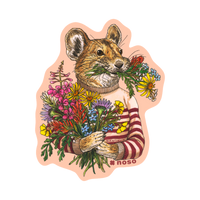 PIKA & WILDFLOWERS by Rachel Kozlowski