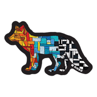 STAINED GLASS FOX by Kasey Jones