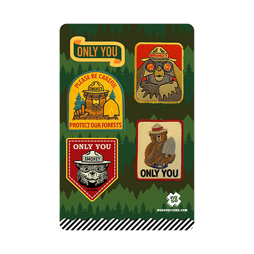 BADGES DAZZITS™  Smokey Bear x NoSo