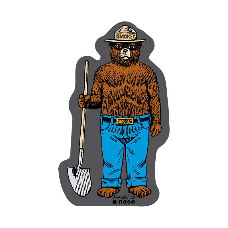 Smokey Bear Digs Patch