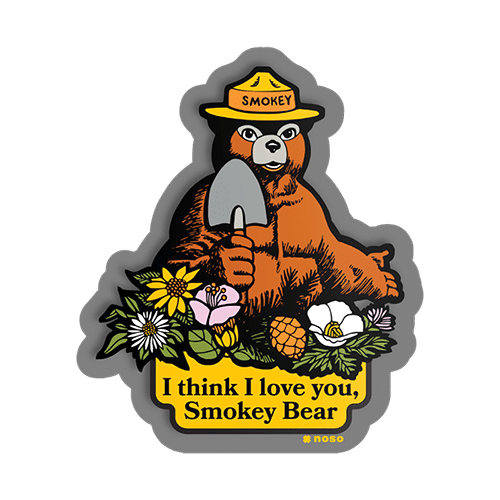 Smokey Bear I Love You Patch