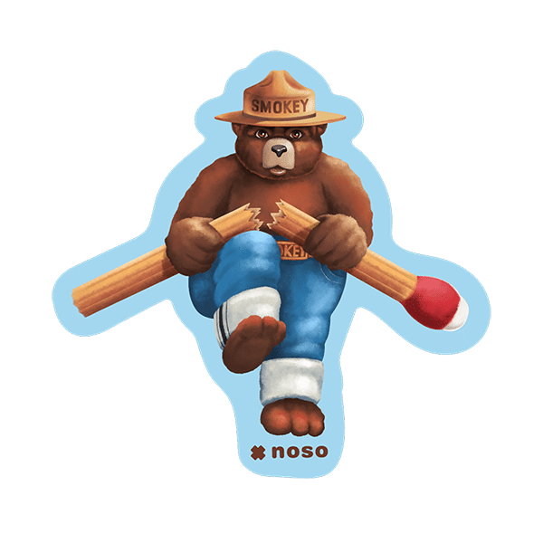 Smokey Bear Think Before you Strike