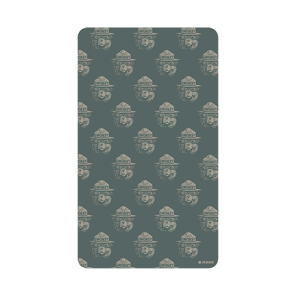 WOODBLOCK PATTERN Smokey Bear x NoSo