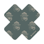 Smokey Bear Woodblock Patch X shape