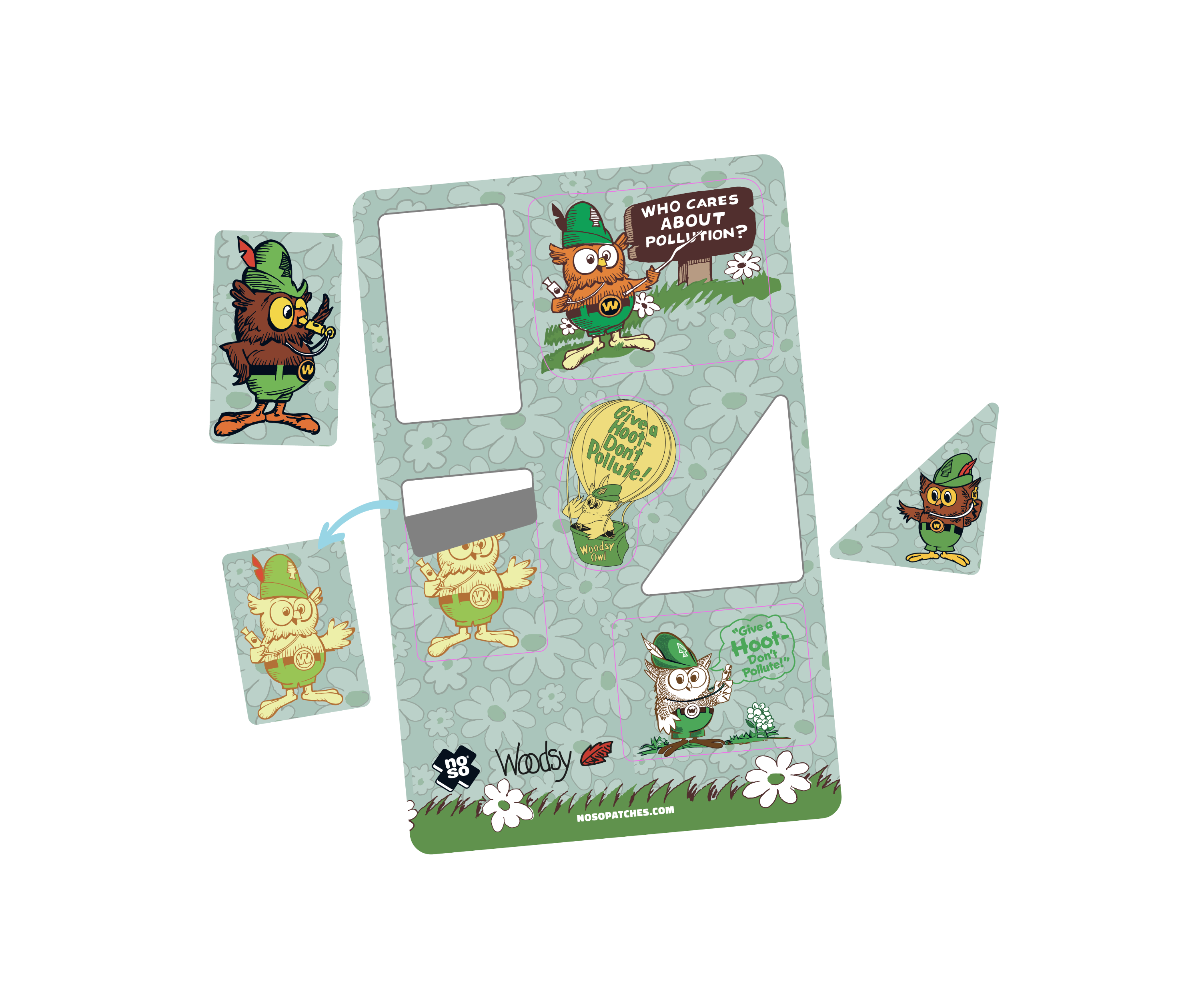 WOODSY OWL DAZZITS™ Woodsy Owl x NoSo