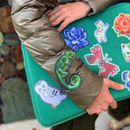 CHAMELEON VERT by Nathalie Leté