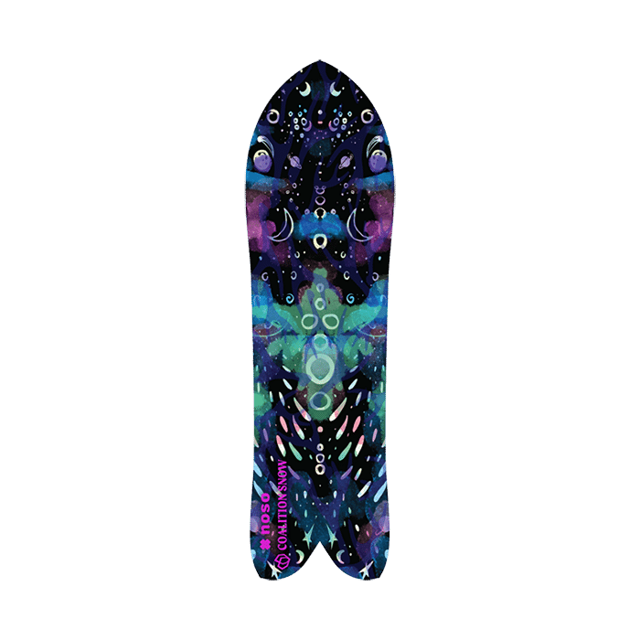 SMELLS LIKE QUEEN SPIRIT SNOWBOARD By Coalition Snow x NoSo