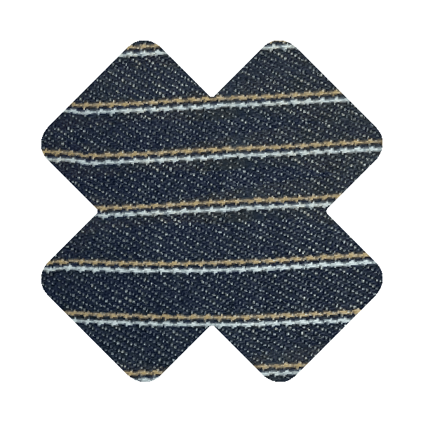 STRIPE DENIM X