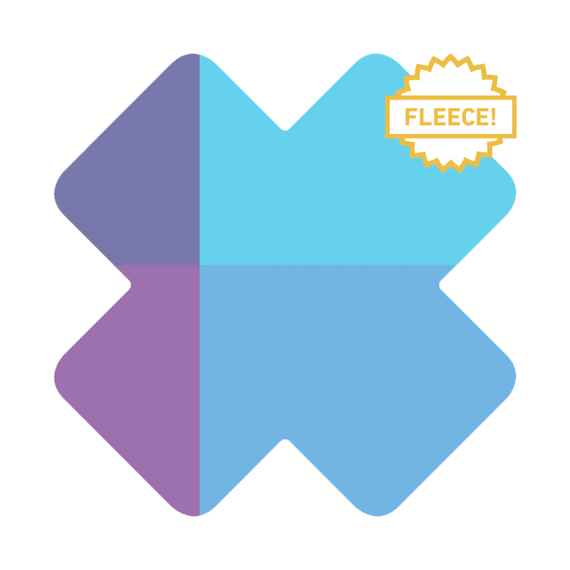 RAINBOW PLAID FLEECE