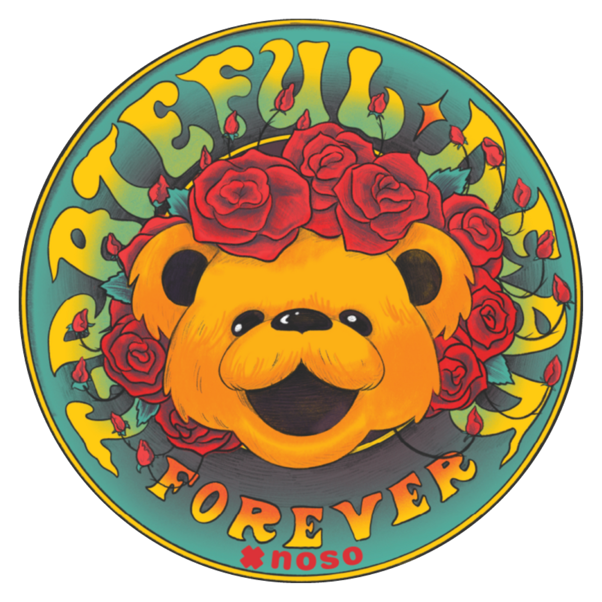 BEAR ROSES Grateful Dead x NoSo