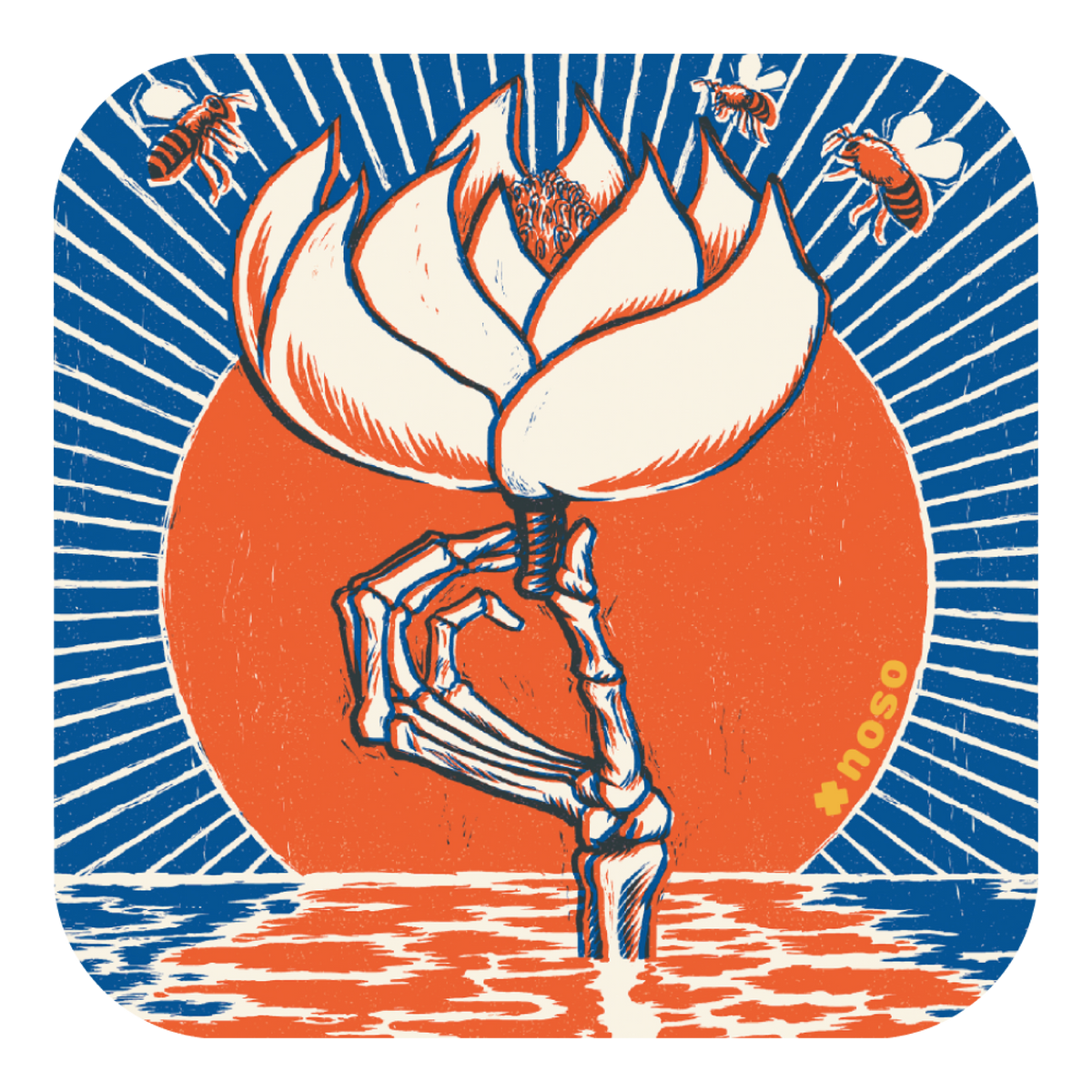 SKELETON LOTUS Grateful Dead x NoSo