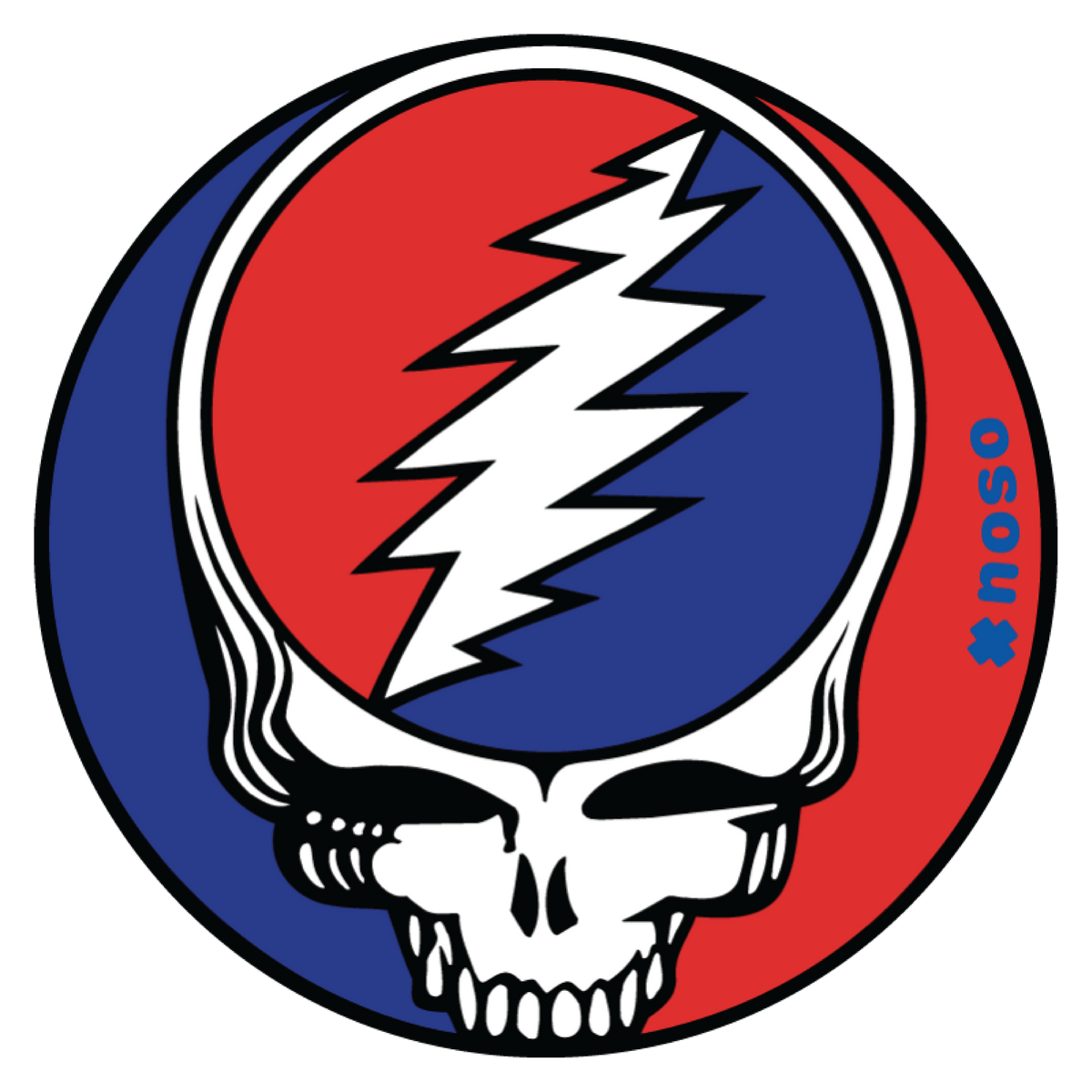 STEALIE CIRCLE LOGO Grateful Dead x NoSo