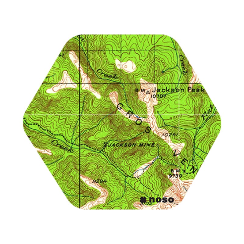 NOSO JACKSON PEAK TOPO