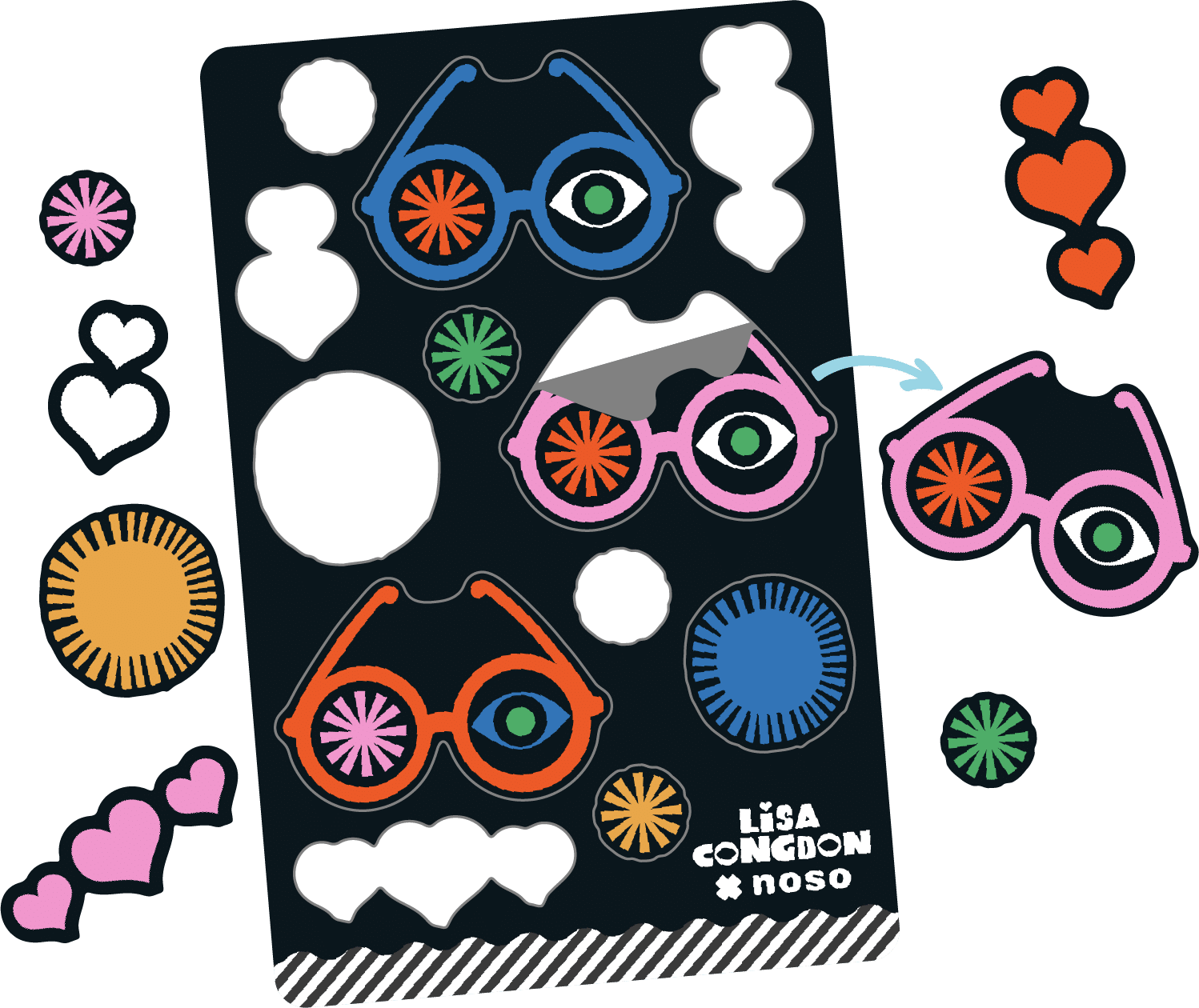 FUTURE SO BRIGHT DAZZITS™ by Lisa Congdon