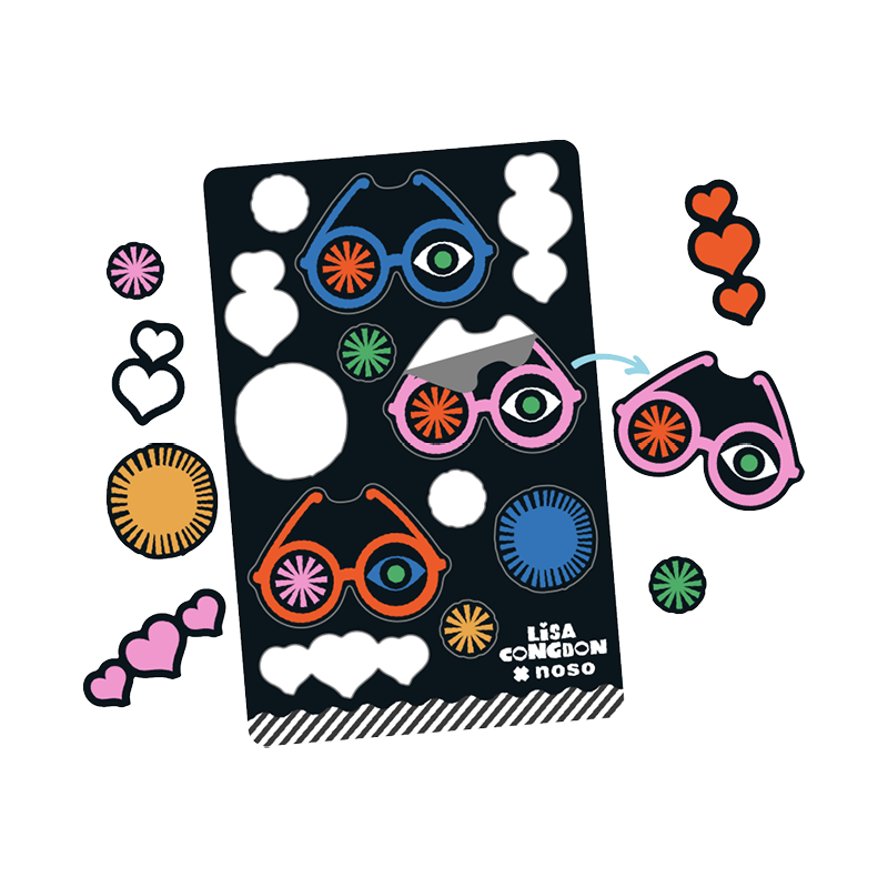 FUTURE SO BRIGHT DAZZITS™ by Lisa Congdon