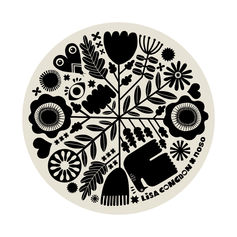 NATURE CIRCLE by Lisa Congdon