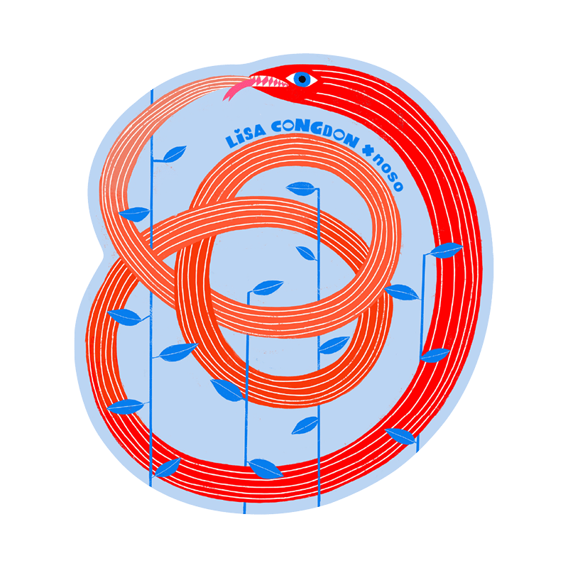 OUROBOROS by Lisa Congdon