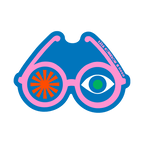 PINK GLASSES by Lisa Congdon