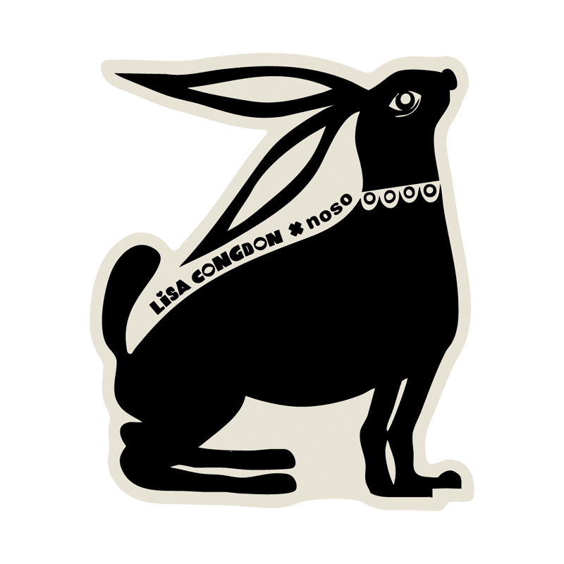 RABBIT by Lisa Congdon