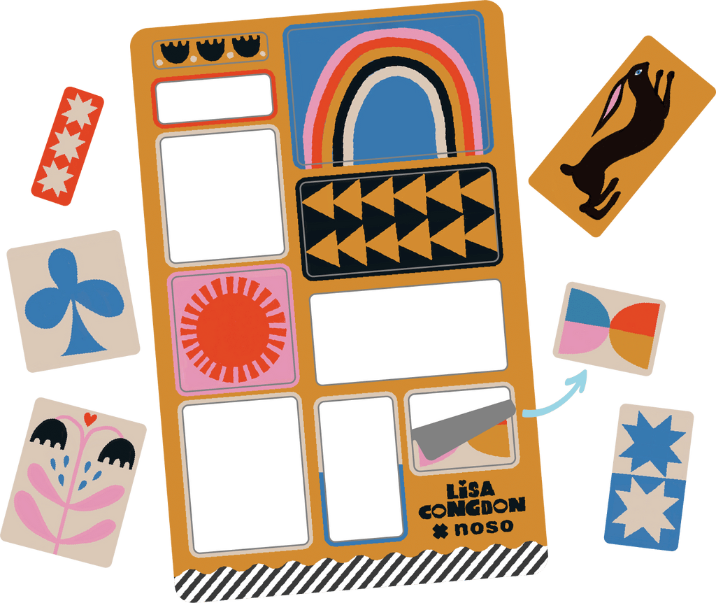 RABBIT QUILT DAZZITS™ by Lisa Congdon