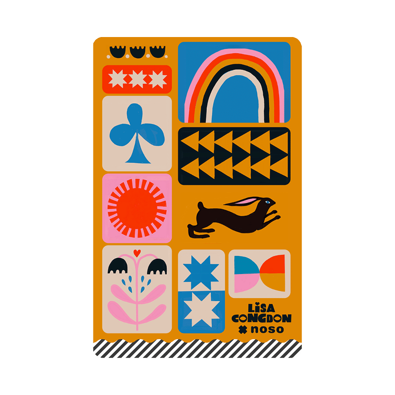 RABBIT QUILT DAZZITS™ by Lisa Congdon